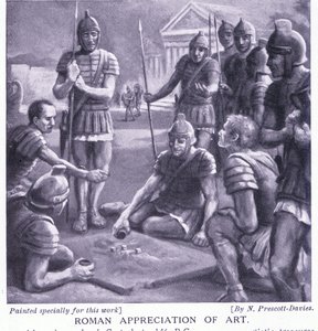 Roman appreciation of art by Norman Prescott Davies